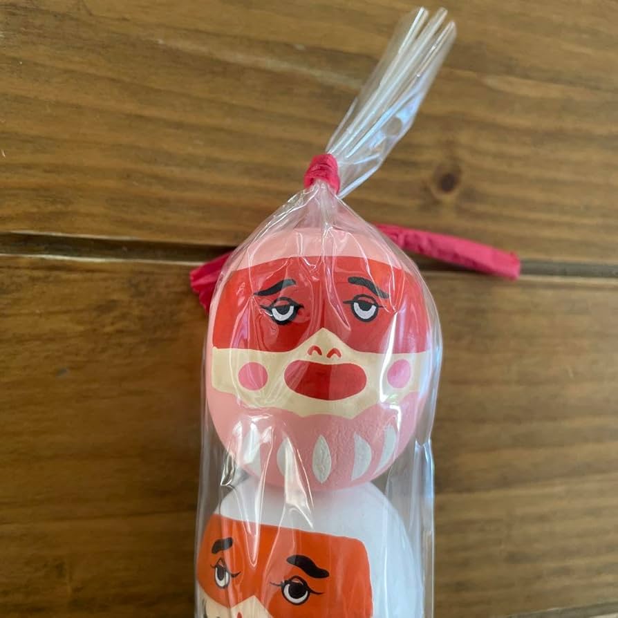 中川政七商店　にわか明太だるま　こけし Amazon.co.jp: ＆中川政七商店 にわか明太だるまみくじ 3個