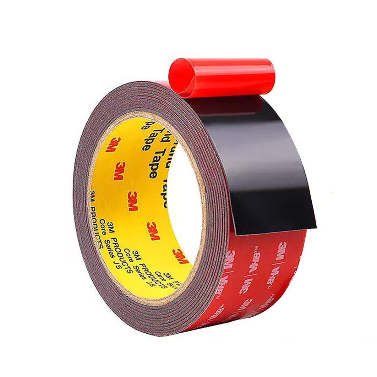 Heavy Duty Double Sided Tape, Made of 3M VHB 5952 Foam Tape, High Temperature Resistant Adhesive for Indoor/Outdoor, Car Trim, Moto, LED Strips, Metal, Home and Office Decor (2 in * 18 Feet)