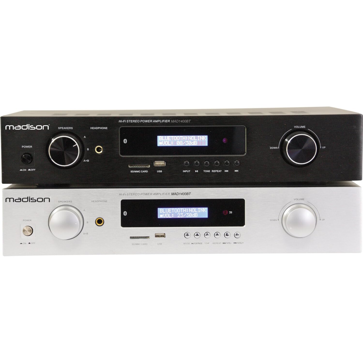 Madison MAD1400BT-BK Amplificateur Hi-Fi stéréo