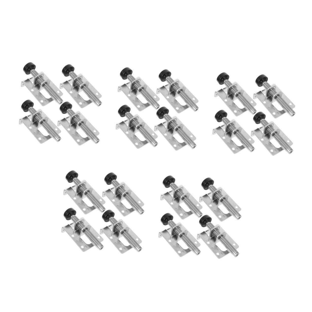 Protection Sol Anti-Rayures avec 20 Meubles Réglables TEHAUX pour Tables Stables