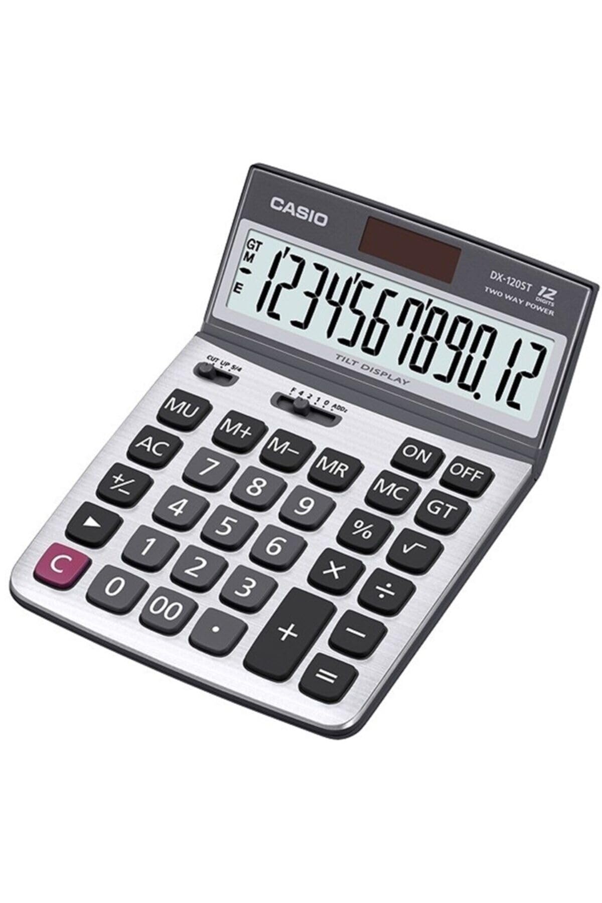 Casio DX-120ST-W-DP stacjonarny kalkulator cyfrowy - srebrny