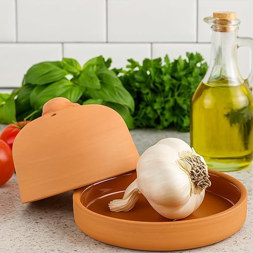 Miniatura 2 de Eurita by Reston Lloyd Terra Cotta - Tostador de ajos, natural