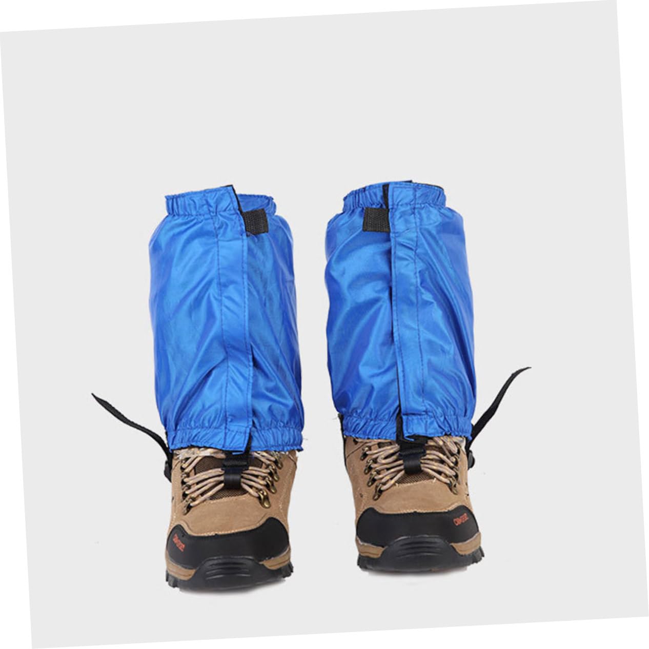 Toddmomy Manto nevoso alpinistico ghetta da Trekking Elastico più Caldo Ghette Impermeabili per l'escursionismo Stivale Gamba Ghette da Trekking da Uomo ghetta per Le Gambe Nylon Blu