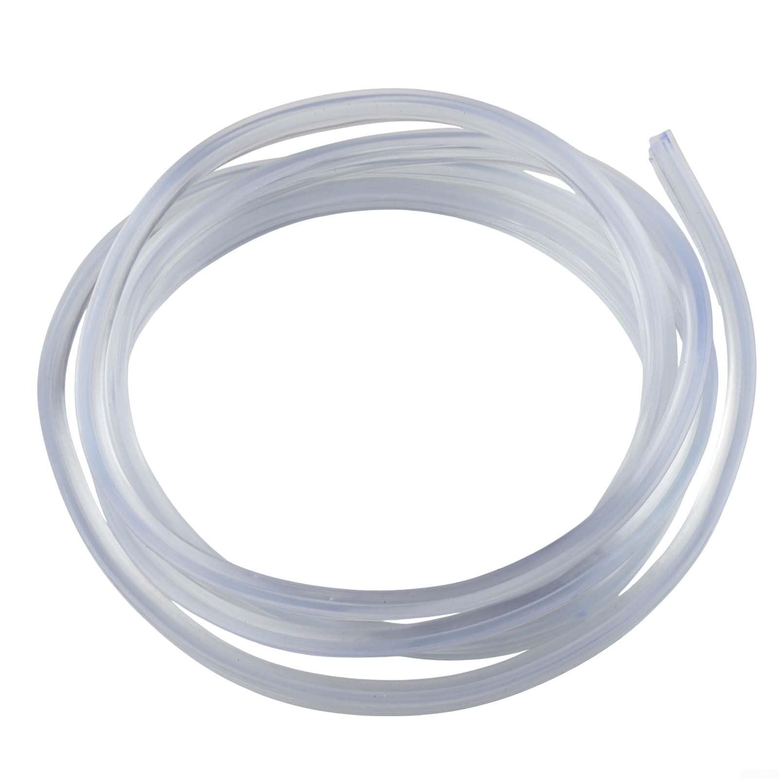 ComfyHarbor PVC Door Gasket Seal Strip 2m Length for Glass Fixing and Sealing, Shockproof Waterproof Soundproof Weatherproof Dust Seal for Home Garden for Windows Doors(Clear 73-Type)