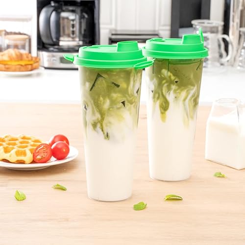 Miniatura 13 de Restaurantware Solo tapas tapas Bev Tek para tazas de café de 12 a 16 y 24 onzas, 25 tapas para bebidas a prueba de fugas, diseño 2 en 1, tapones