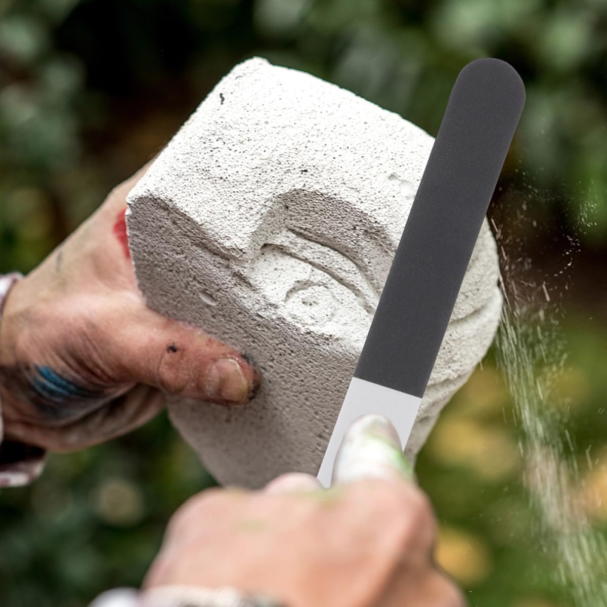 INOOMP Bastoncini Abrasivi in Eva per Modellismo 6 Pezzi Design a 3 Lati per Levigatura e Finitura Superficie Liscia e Funzionalità di Lucidatura
