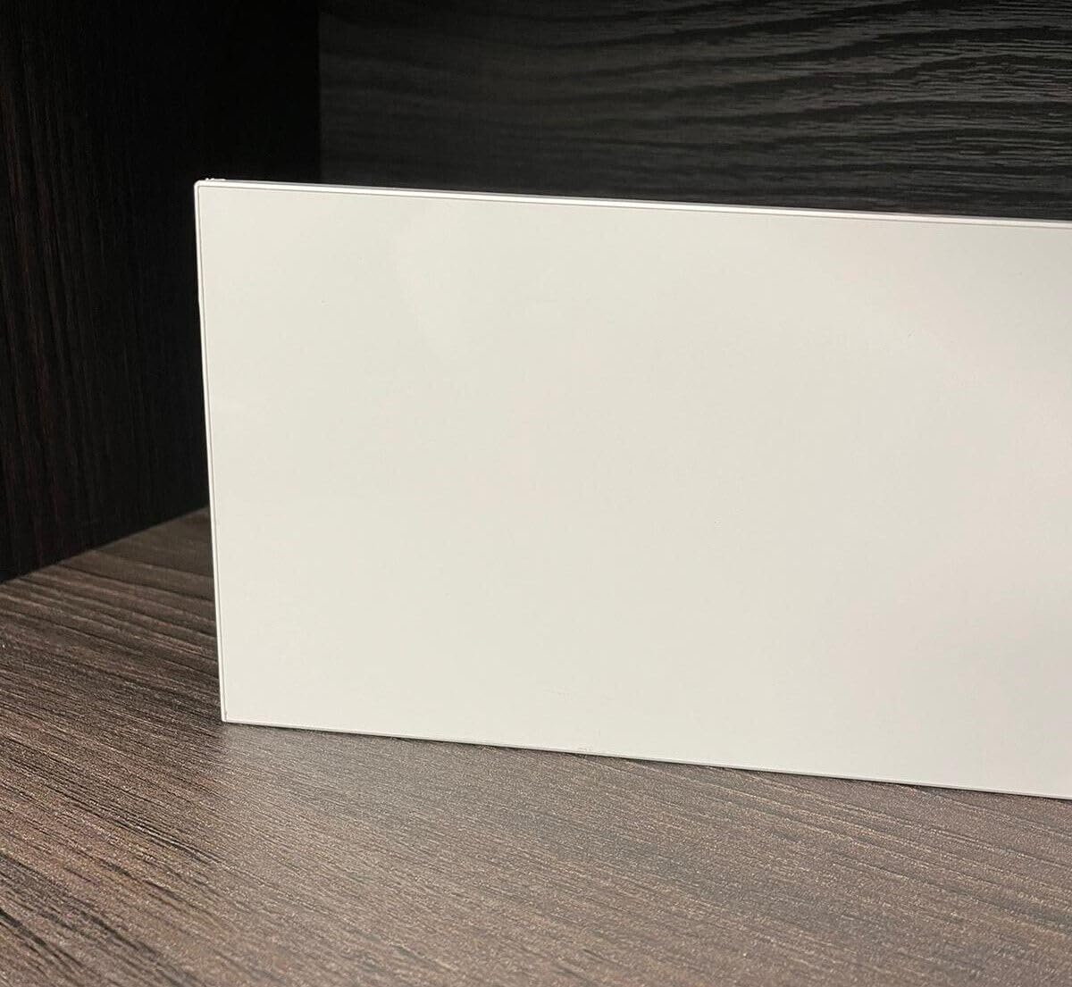 Top Living MCR 2x White Gloss MDF Plinth Kickboard 1200x150x18mm Kitchen-2400mm Total