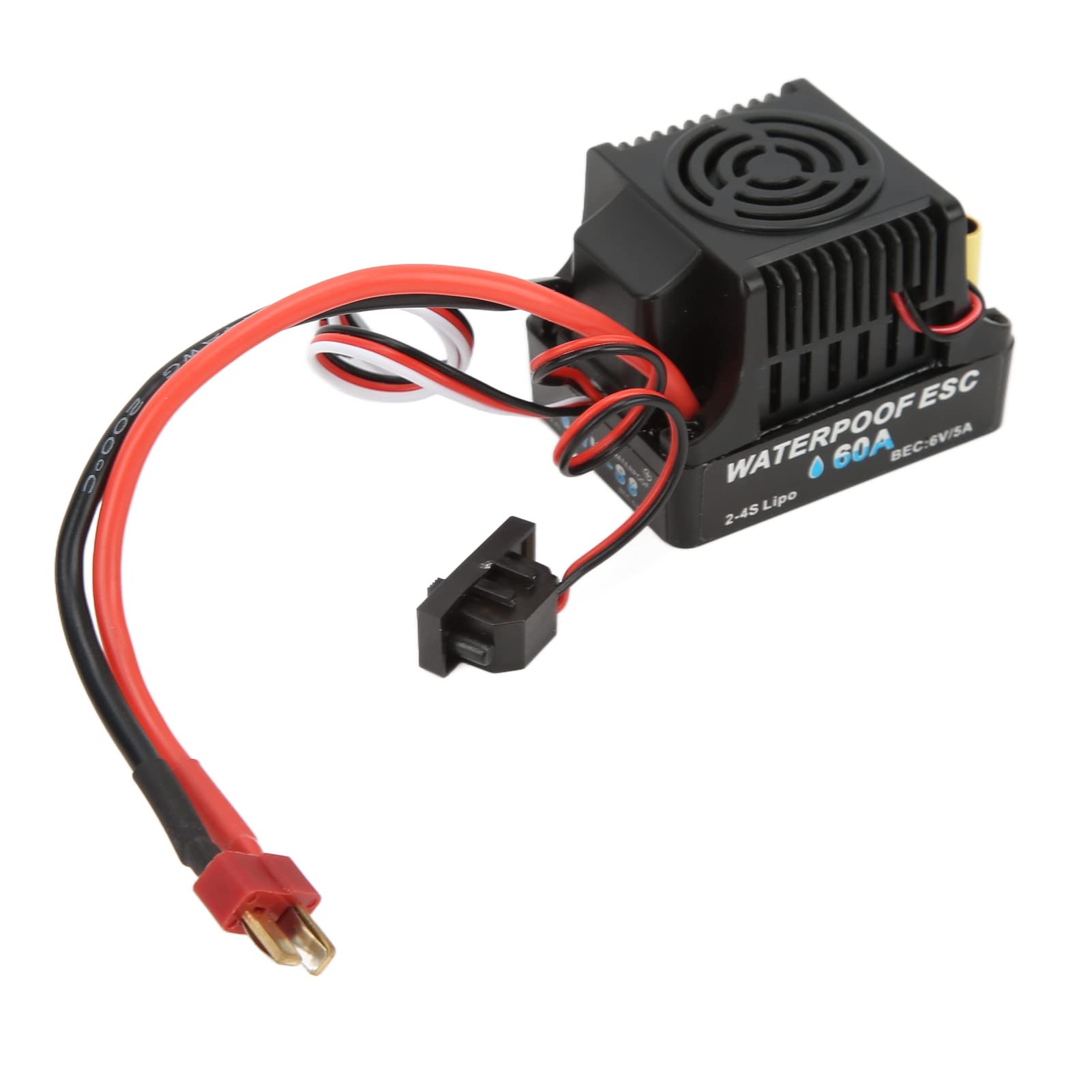 wodoodporny silnik bezszczotkowy do samochodu 1/10 RC 3100kV High Speed 60A ESC z kartą programowania trwały silnik S3650