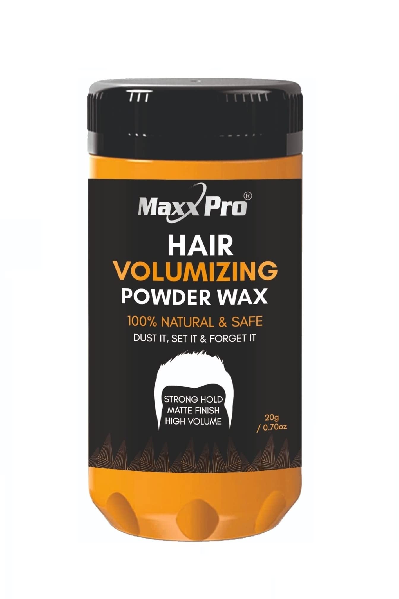 Maxxpro Hair Volumizing Powder Wax with Strong Hold | Matte Finish Powder-Wax (20GM) VOLUMIZERV Wax Strong Hair Volumizer Powder Volume For Men Hair Styling wax-image-33