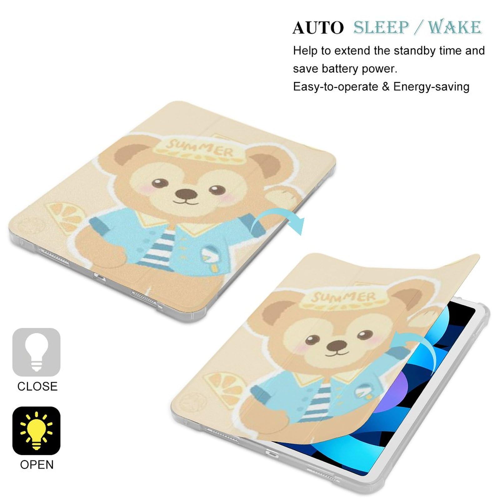 Amazon.co.jp: ダッフィー ipad ケース iPad 9/8/7 ケース おしゃれ