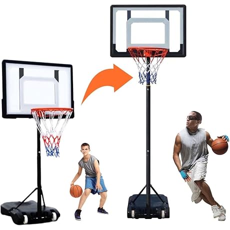 Adjustable Goliath Junior Basketball Hoop