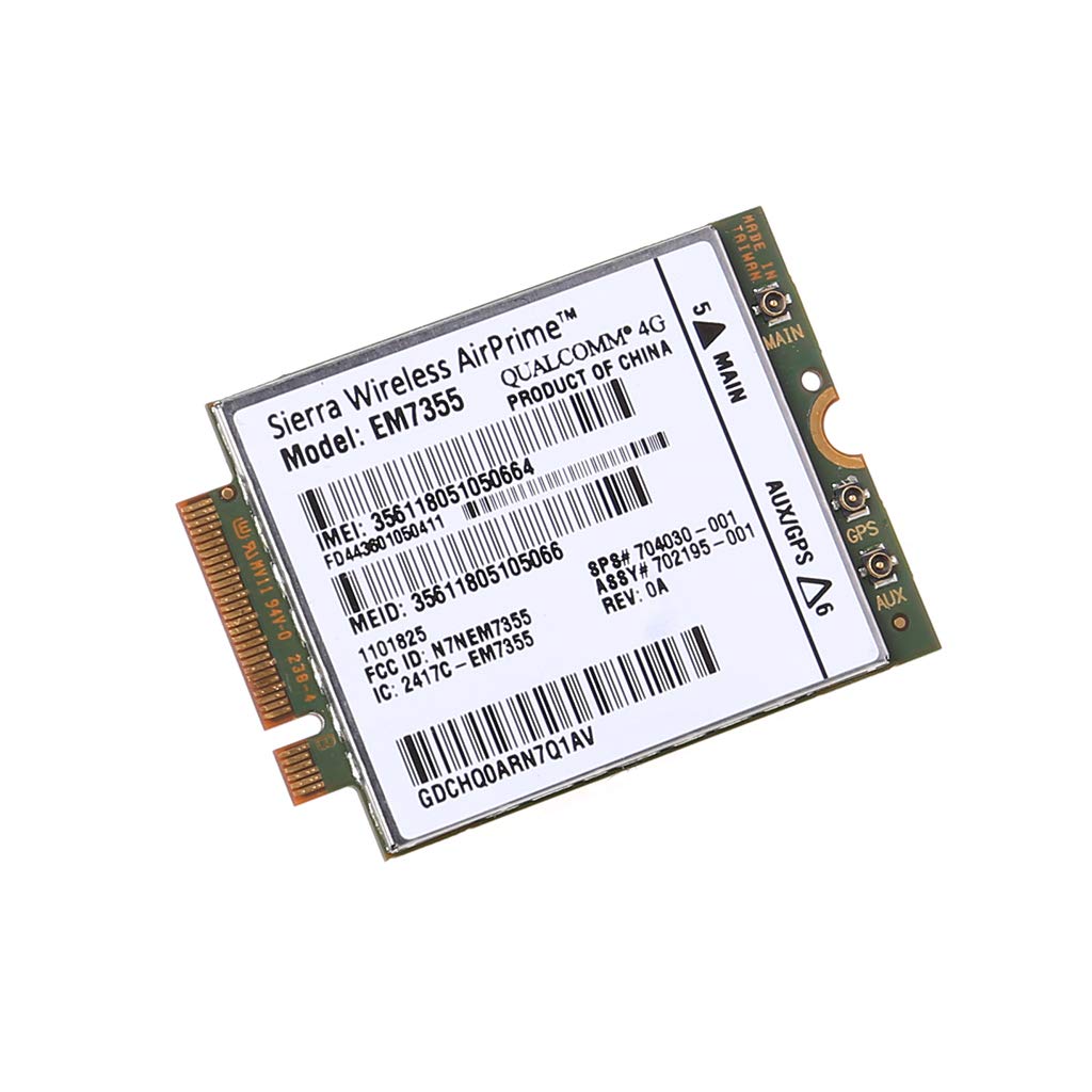Scheda di rete WWAN Wireless WiFi Sierra per HP LT4111 EM7355 Gobi5000 4G LTE Modual NGFF M.2 HSPA WCDMA