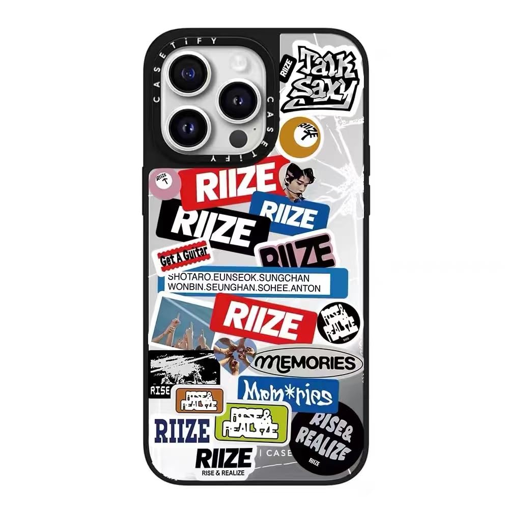 iPhoneアクセサリー RIIZE Character Case Amazon.co.jp: Crois（さん店) RIIZE KPOP男子グループ 人気韓流グッズ