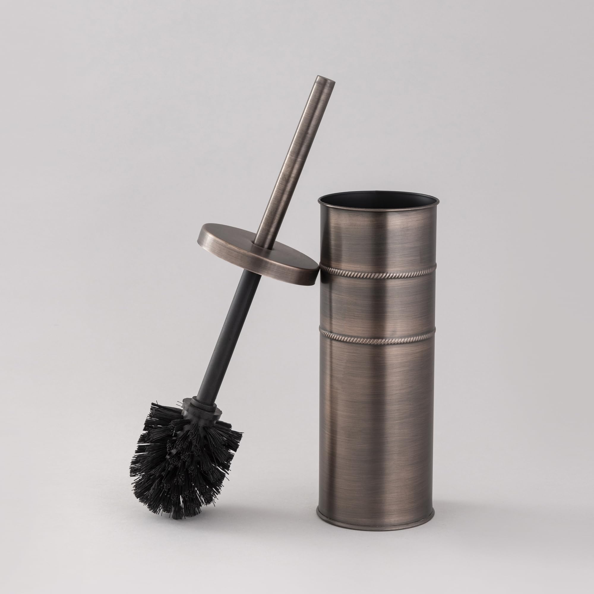 Indecrafts Toilet Brush and Holder, Toilet Brush with Stainless Steel Long Handle, Toilet Bowl Brush for Bathroom Toilet-Ergonomic, Elegant, Durable, Designer Collection (Bronze BH124BR) (B0CZLNLWZ5) Amazon Price History, Amazon Price Tracker