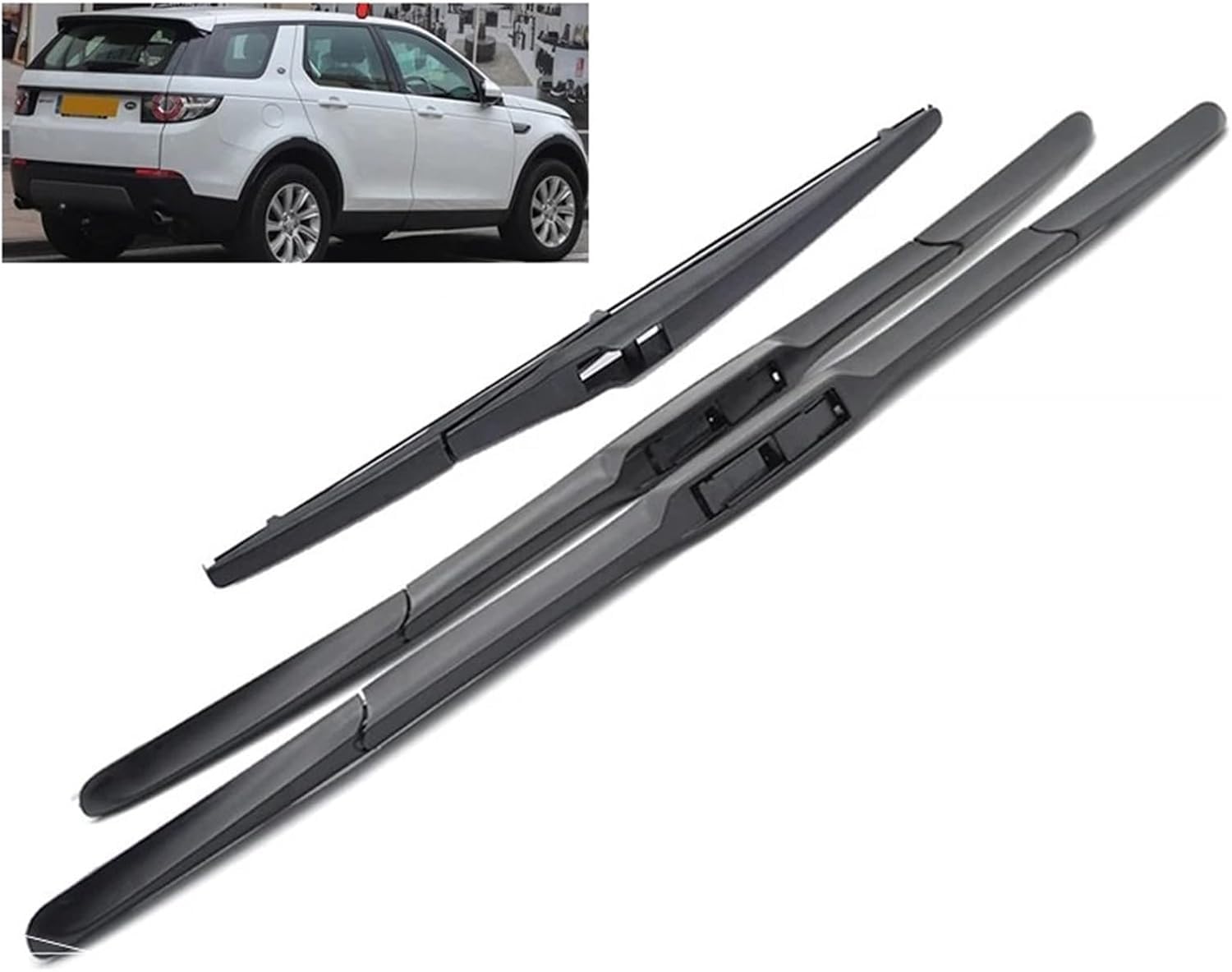 MadongJ Windshield Windscreen Wiper Blades for Land Rover Discovery Sport L550 2014-2023, Replacement Blades All-Weather Performance Streak-Free Windshield Wipers
