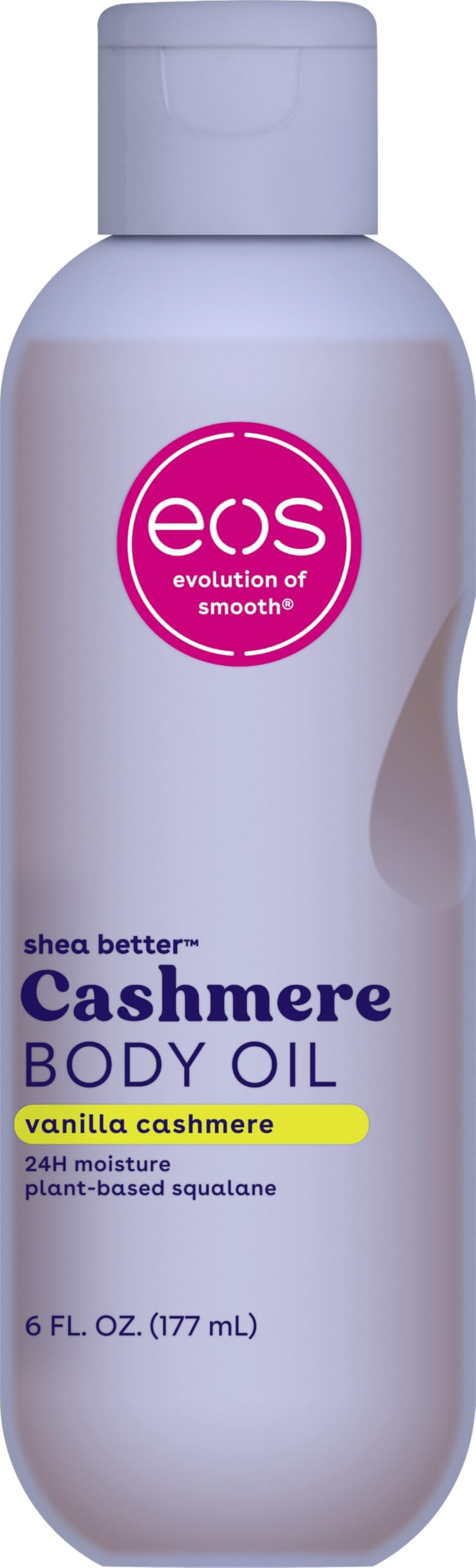 Cashmere Body Oil, Vanilla Cashmere, 24 Hour Moisture, Plant-Based Squalane to Soothe, Soften And Smooth Dry Skin, Body Oil, 6 fl oz