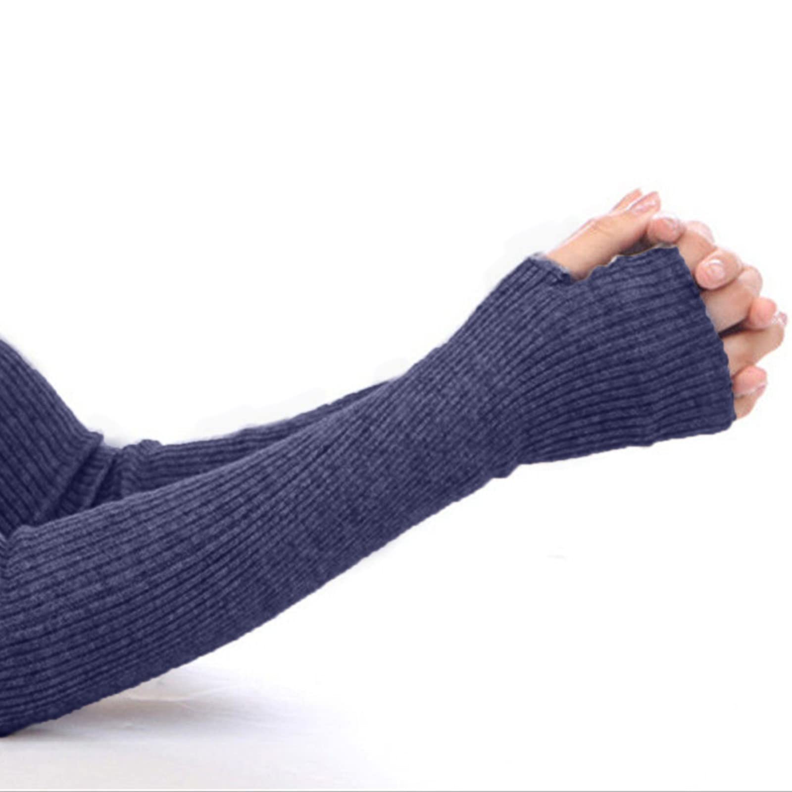 Las Mejores Ofertas En Guantes Y Mitones Sin Dedos Azul Para