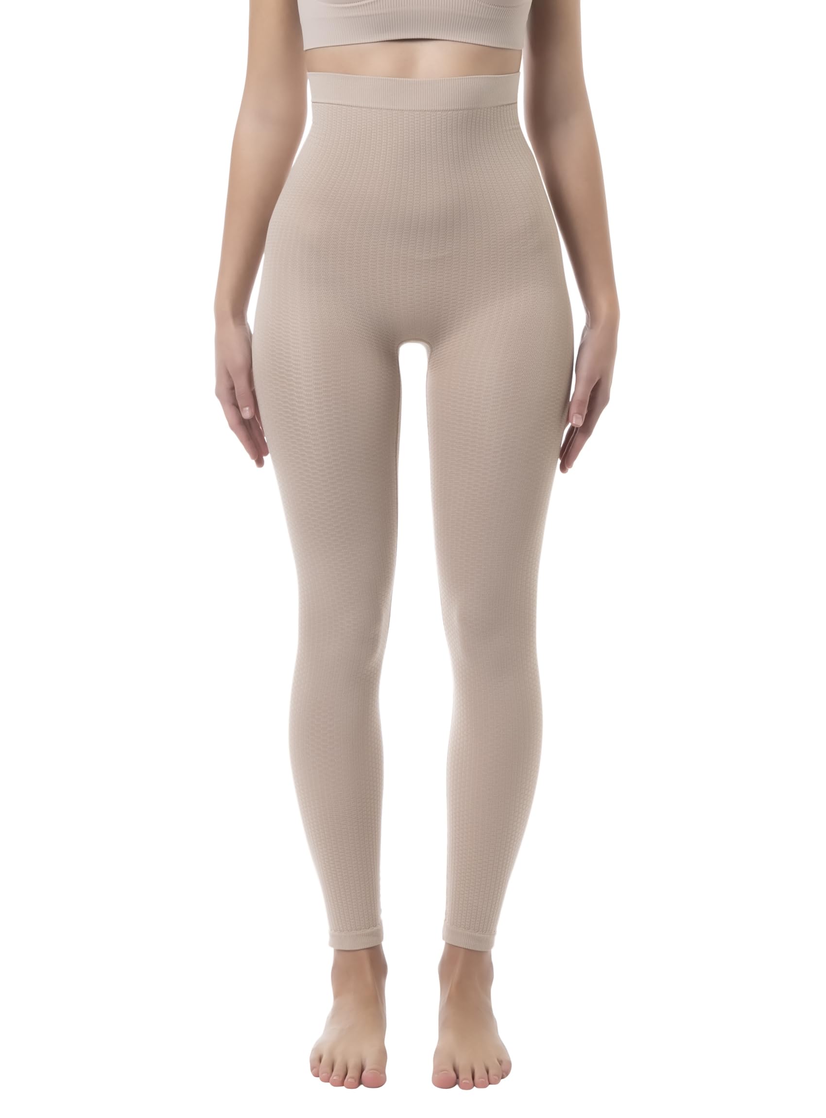 Sponsored Ad – High Waisted Leggings for Women, Anti-Cellulite Massage, Made in Italy, 133