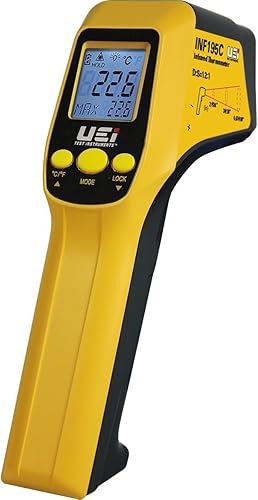 Termómetro IR INF195C 121 con entrada de termopar tipo K