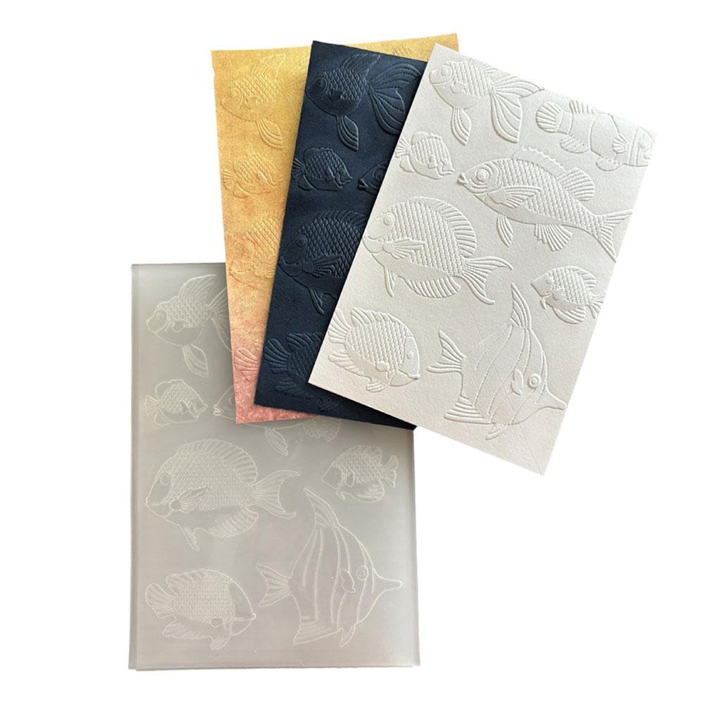 Pochoir De Gaufrage 3D Fleurs/Papillons - Pour Scrapbooking Et Cartes