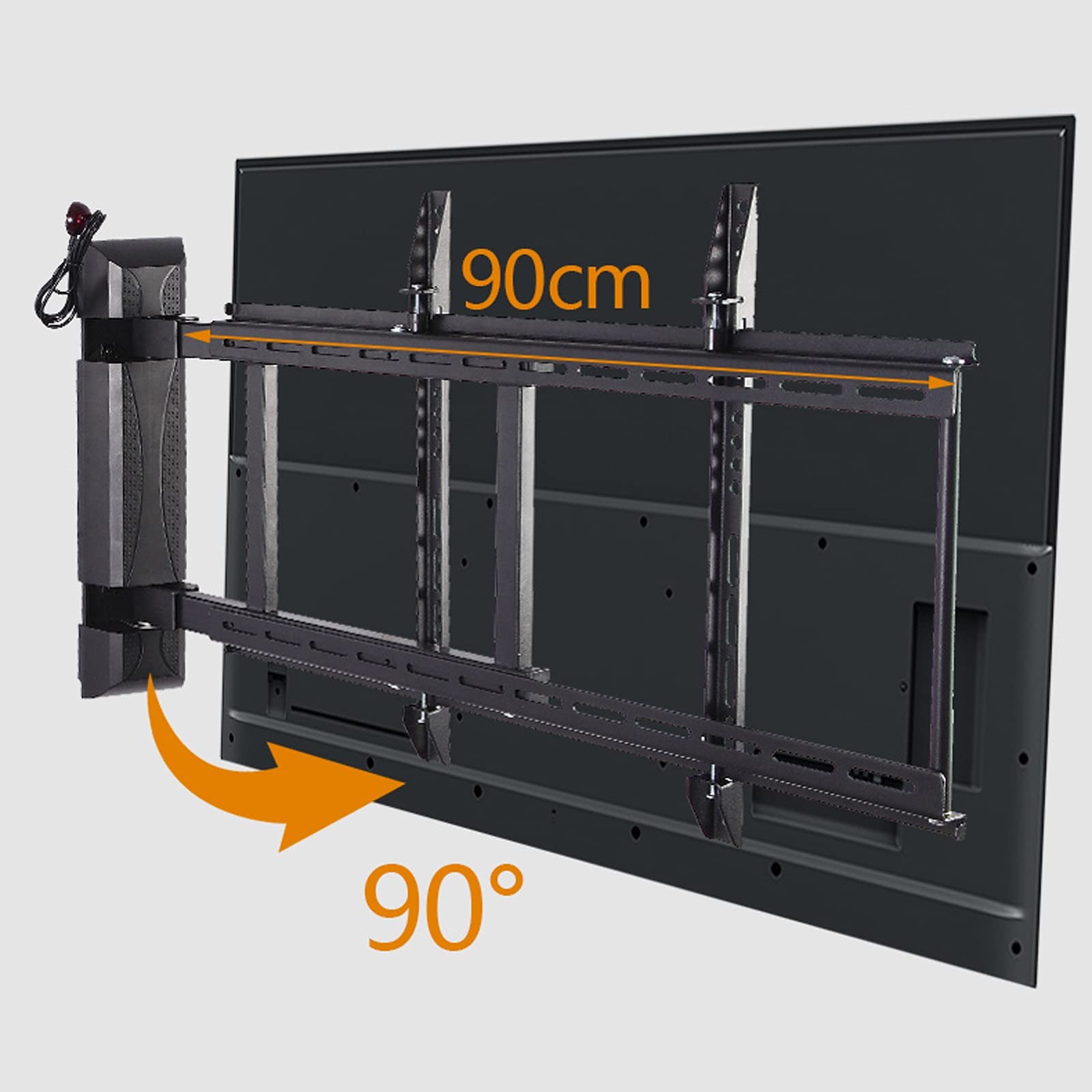 tv Stand Universale Electric. TV Parete del telecomando del rack montata a parete TV Staffa di rotazione Smart Parete fissa TV Staffa per la maggior parte dei televisori a schermo piatto 32-55 pollici