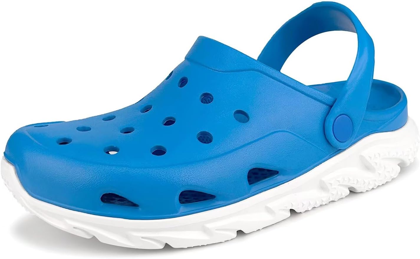 Men and Women's Garden Clogs with Arch Support, Unsex Lightweight Slip on Mule with Doule Color,No Slip Slide Sandle for Outdoor, Beach, Garden, Pool, Indoor