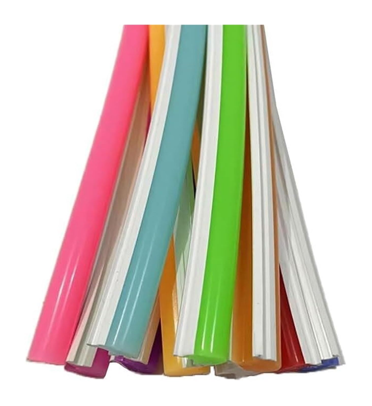 CYJAZNHH Bendable Neon Strip Tube Diffuser 6mm 10m Multicolor Strip Not Included(Grün)