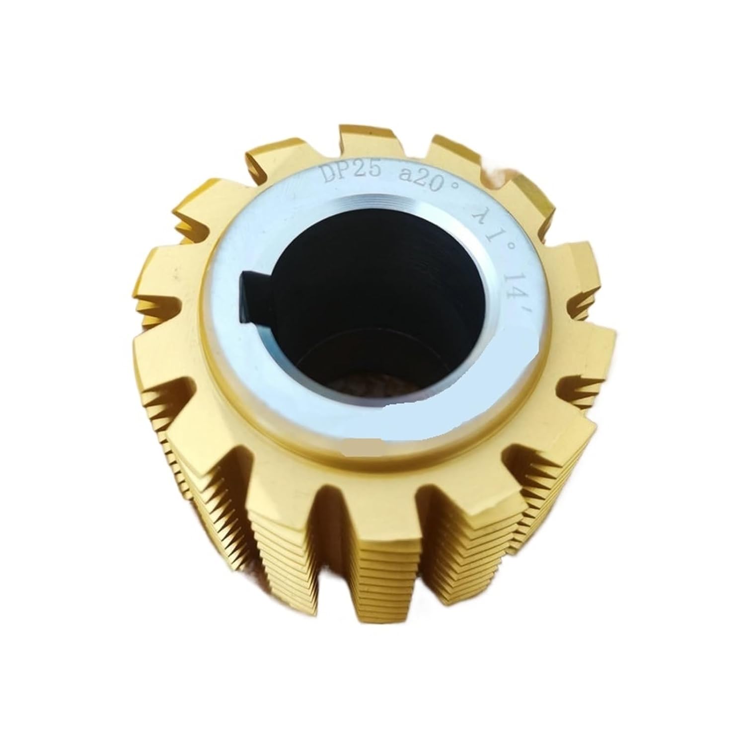 Hobbing Cutters, HSS DP13 DP15 DP19 DP23 DP25 DP26 DP27 DP28 DP29 Gear Hob Cutter PA20/PA25/PA30/PA45 Degree, Right Hand,Tools(PA20 Degree,DP13,Black Coated)
