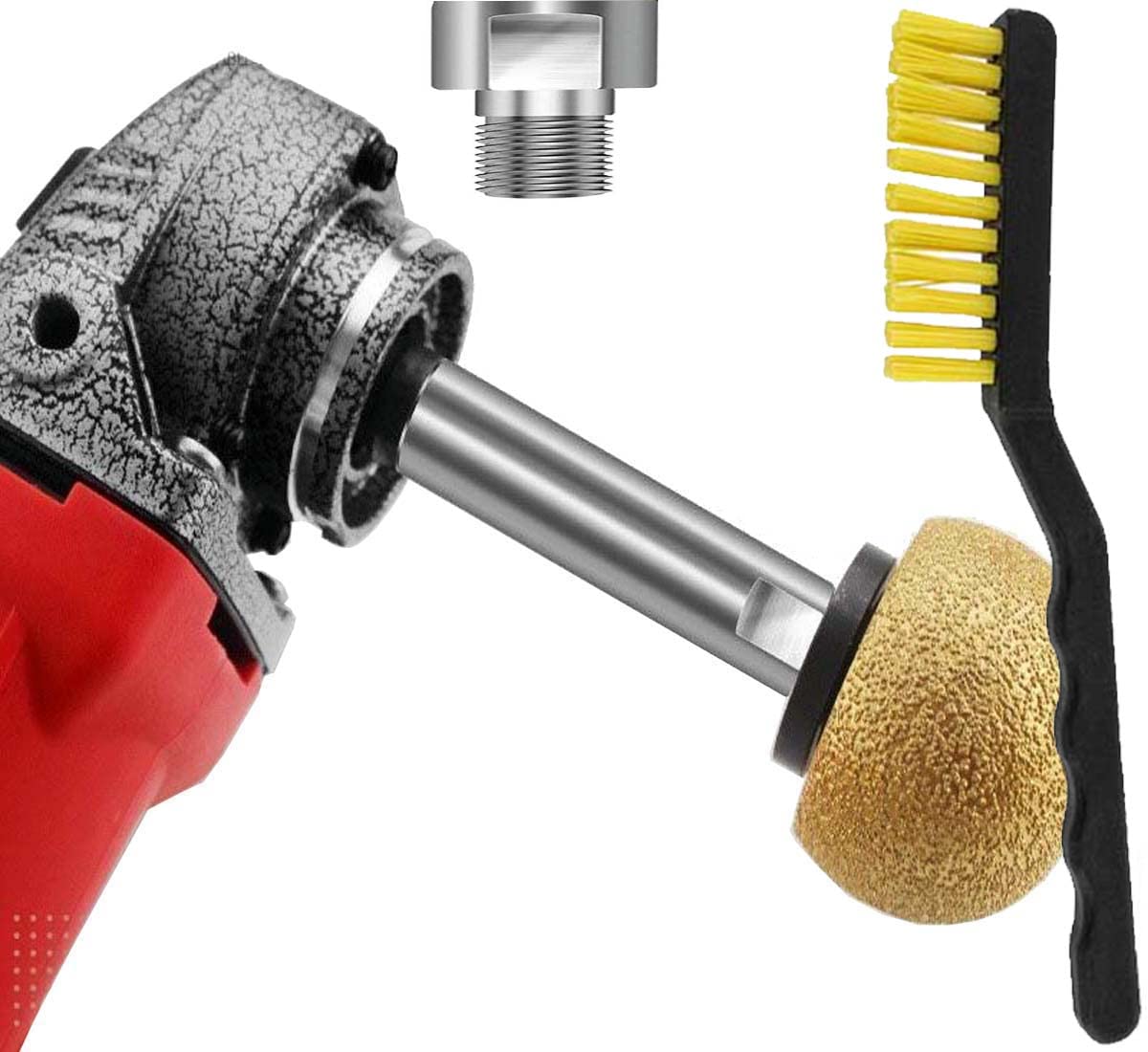 DIY Crafts Pack Of 1X 4inch, Multi, M14 Big Nylone Brush Rotary Extension Shaft Thread for Fasteners Rotary Polisher,Car Polisher,Polishing Pads,Backing Pla(Pack Of 1X 4inch, Multi) (B086YXMQ7Y) Amazon Price History, Amazon Price Tracker
