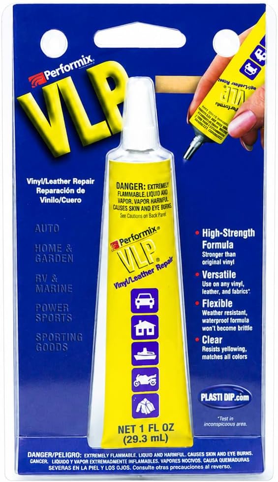 VLP Clear Vinyl Repair - 1 oz. Tube