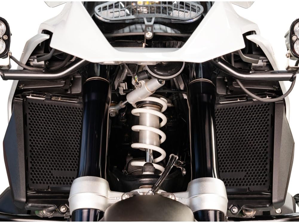 Tusk Radiator Guards Black Powder coat 6061-T6 Aluminum Compatible with BMW R1300GS 2024-2026