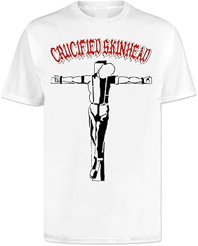 Skinhead Crucified T Shirt (as8, Alpha, xx_l, Regular