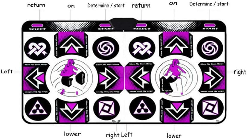 Best Deal Product QXMEI Thickened Wireless TV Computer Dual-use Somatosensory Double Game Dance Mat 16595CN Flash Deals - 80% OFF QXMEI Thickened Wireless TV Computer Dual-use Somatosensory Double Game Dance Mat 16595CN