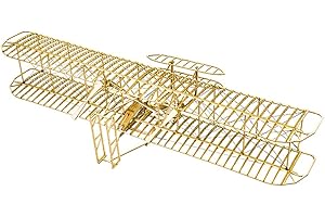 DIY 3D Wooden Puzzles Wright Brothers Flyer Airplane Model