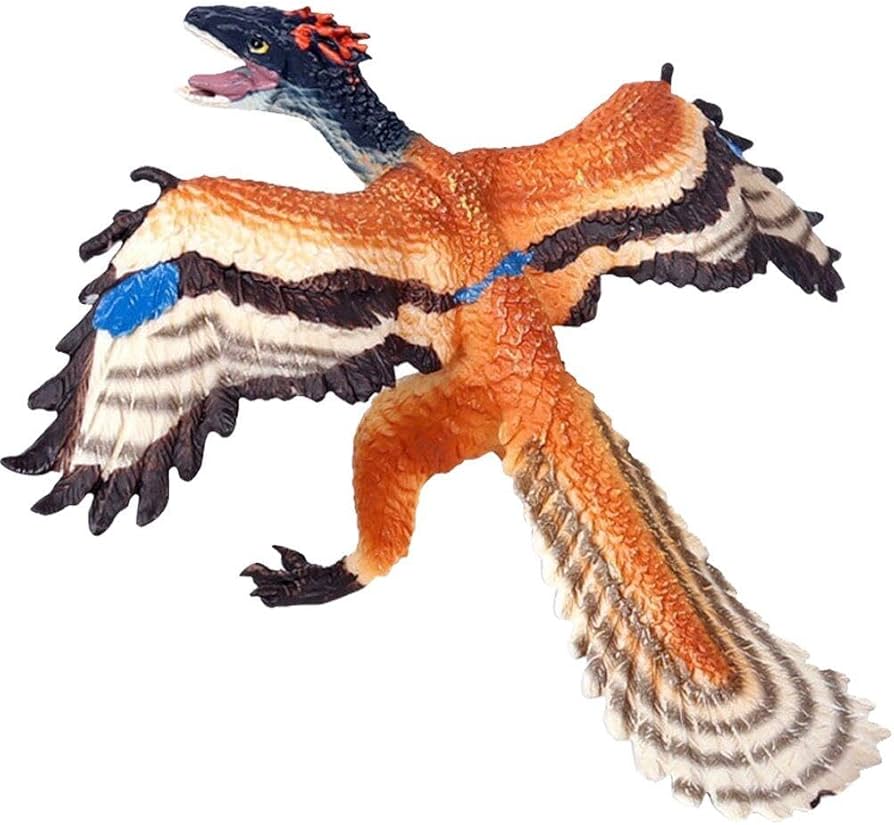 Amazon.co.jp: 始祖鳥 アーケオプテリクス 模型 古代恐竜シリーズ 実体