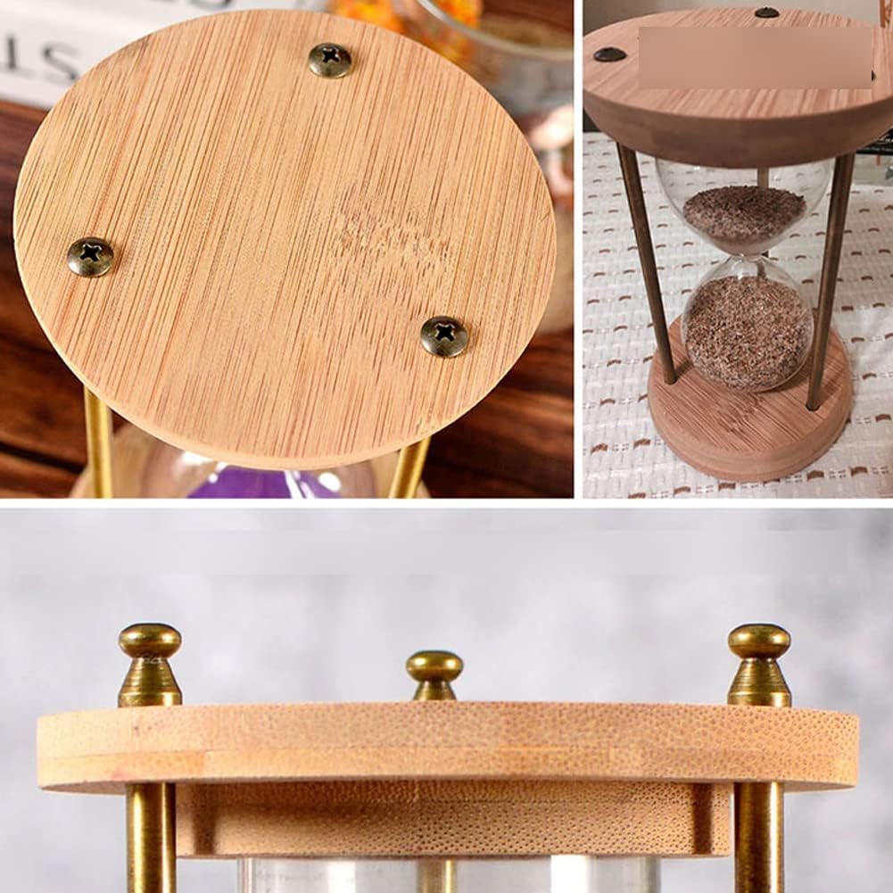 Sanduhr, Sanduhr-Timer, leere Sanduhr, selbstgemachte DIY-Sanduhr, befüllbare Sanduhr, kreative einzigartige Zeremonie, Sanduhr, Sanduhr, Spielzeug, Dekorationen for Zuhause, Hochzeit (Farbe: D) ( Col