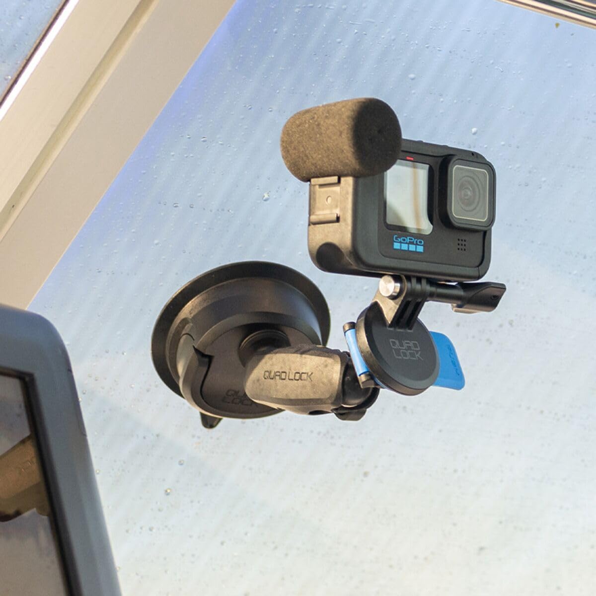 Quad Lock Adaptador para cámara de acción: compatible con GoPro, OSMO Action y otras cámaras