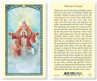 Nicene Creed Holy Card- 25pk Religious & Catholic Prayer Cards - Holy Cards