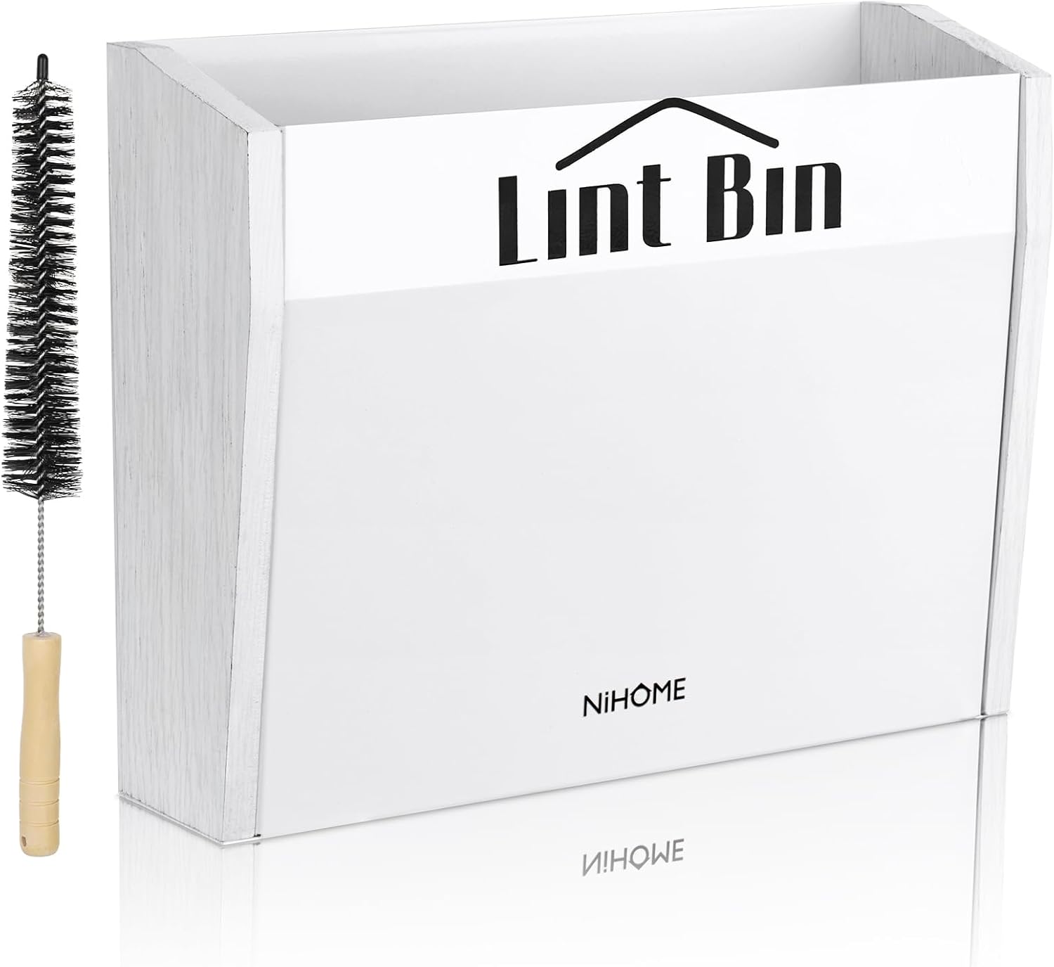 NiHome Lint Bin for Laundry Room Storage