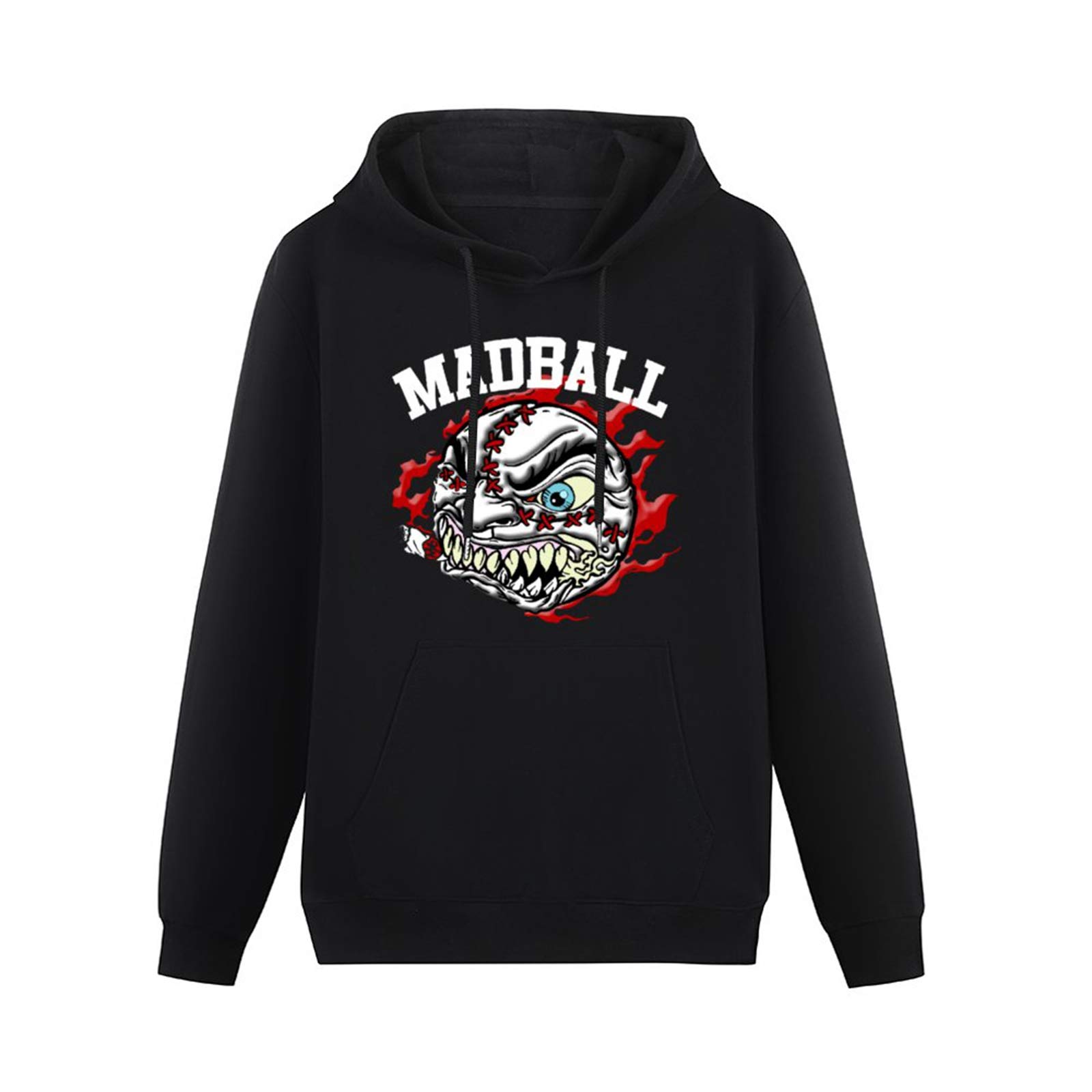 Warm Sweatshirts Madball Hardcore Punk Heavyweight Hooded Black M