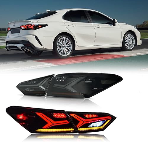 Nuevas luces traseras para Toyota Camry Luz trasera 2018-2023 SE LE XSE XLE TRD Ensamblaje de luces traseras 8 generación Accesorios Estilo Lambor