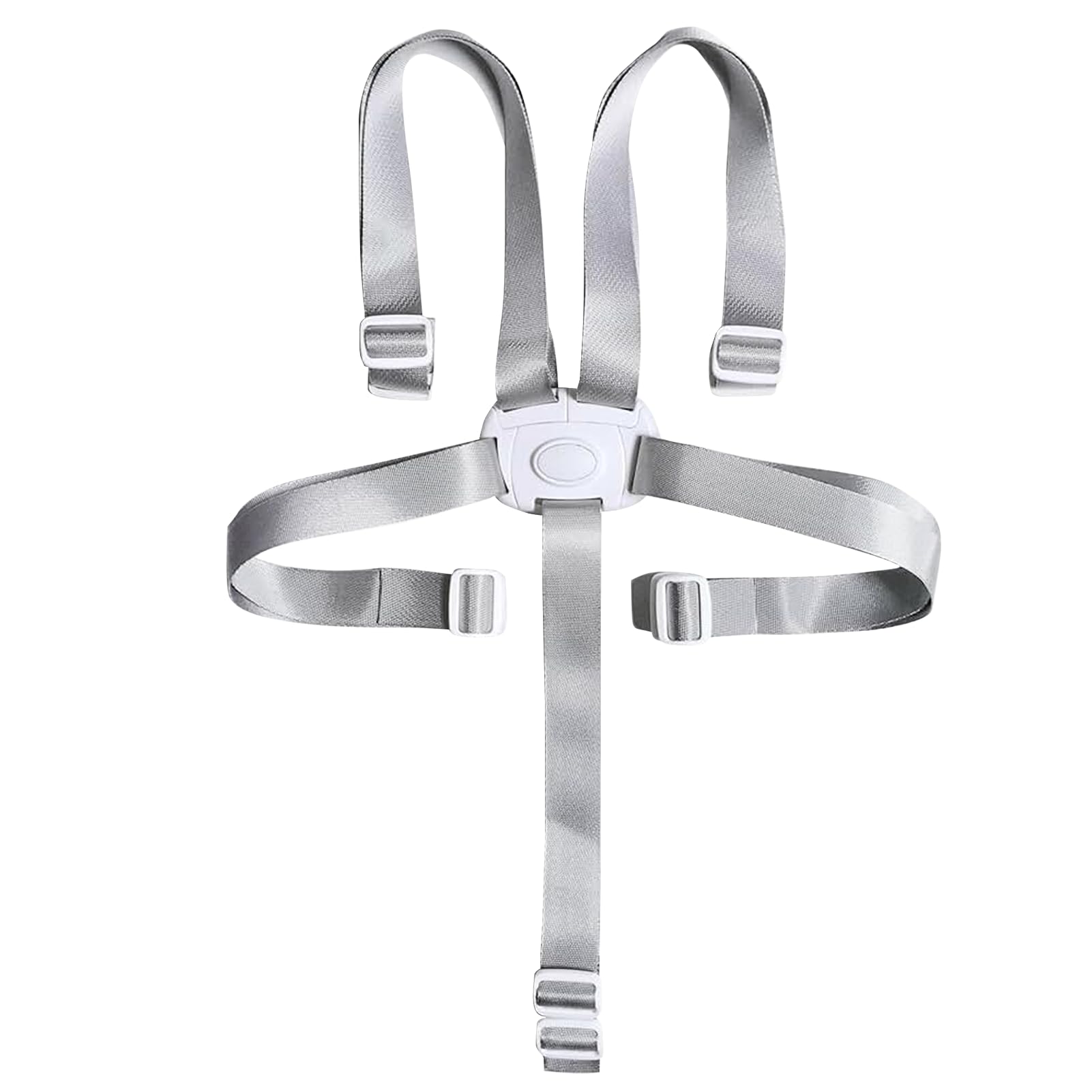 Cinture Di Sicurezza 5 Punti Per Seggiolone - Cinghie Regolabili Sostitutive Per Passeggini E Sediolini - Foto 4