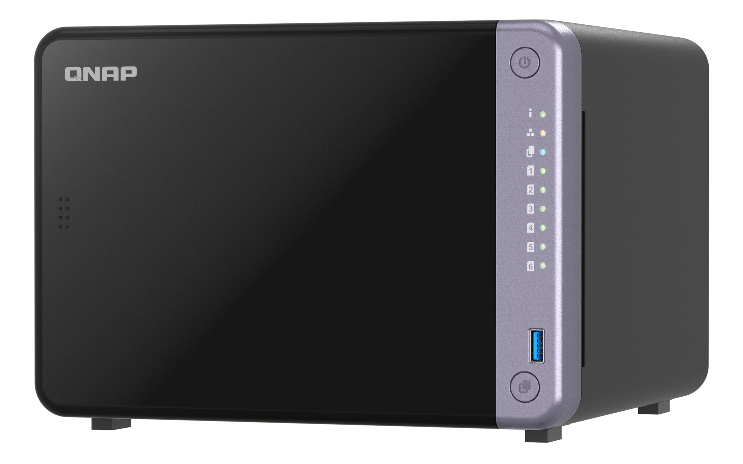 6-bay 3.5" desktop NAS AL524 4C 2.0GHz