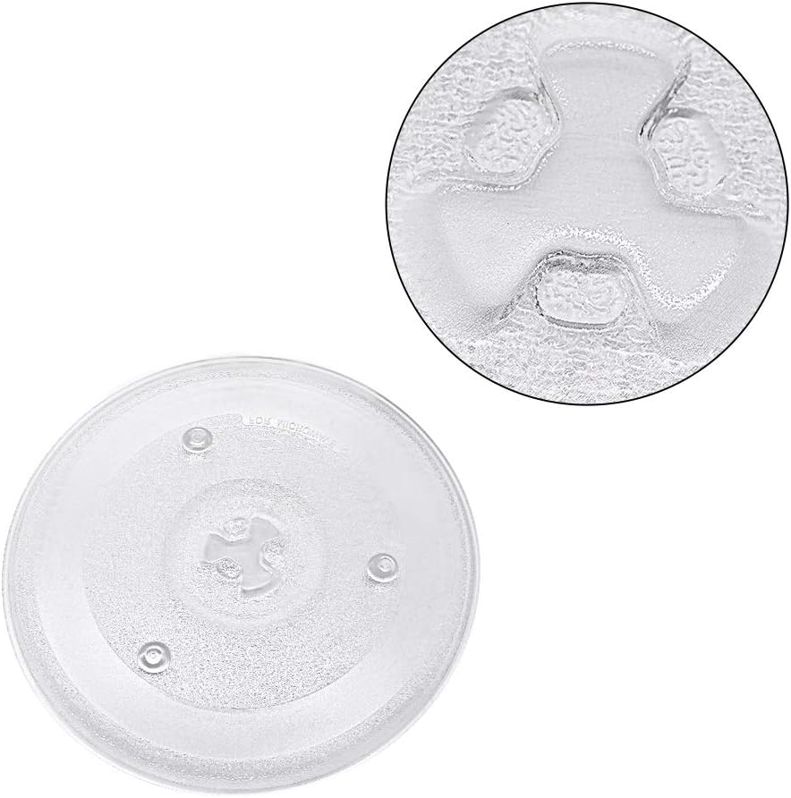 252100500497 10 1/2 inch Microwave Glass Turntable Tray Plate by Primeswift Compatible wit Replaces 252100500497 HB-P90D23A HBP90D23