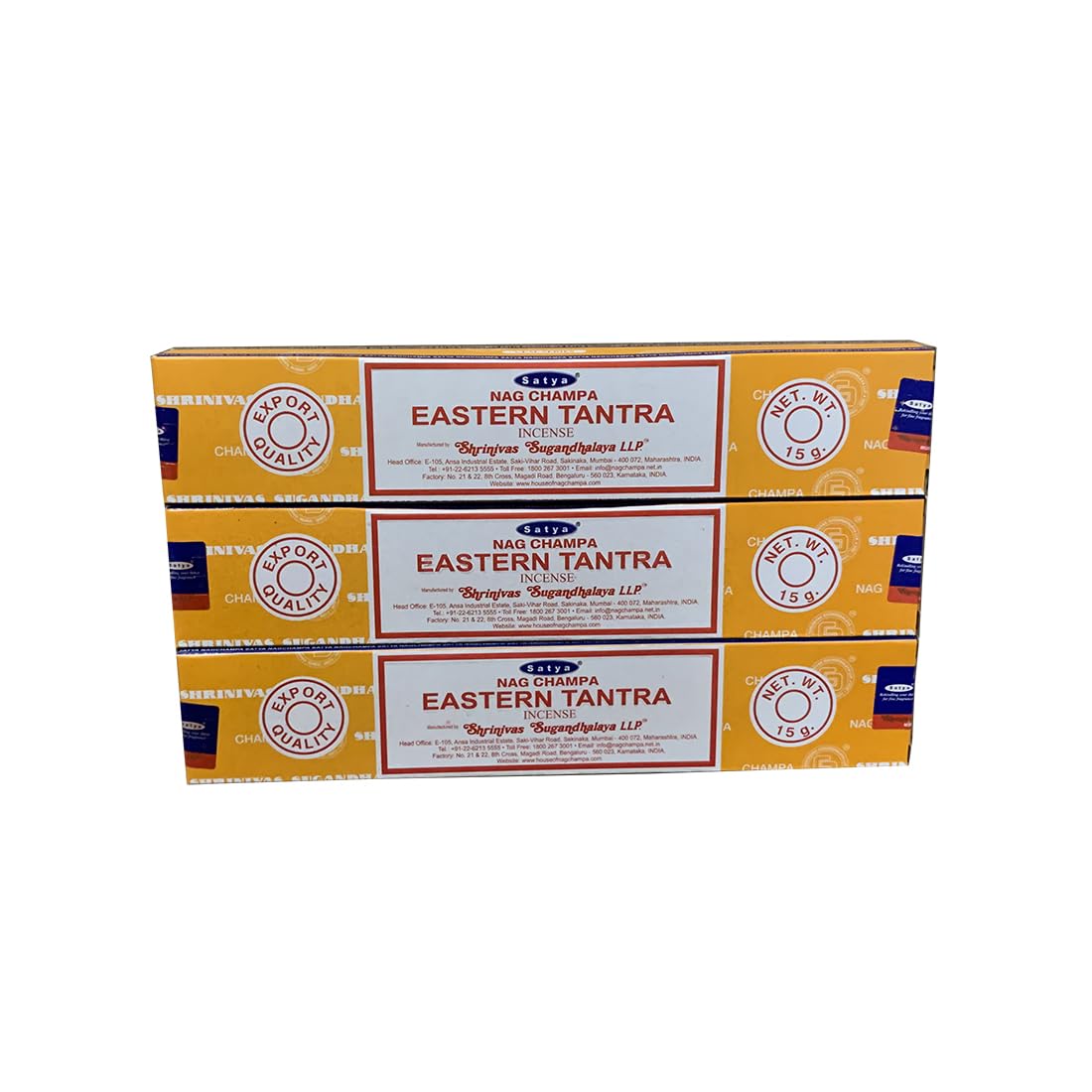 Satya Eastern Tantra Incense Sticks – Mystical for Couples | Sensual Spice Blend for Connection & Serenity – 3 x 20 Sticks Pack