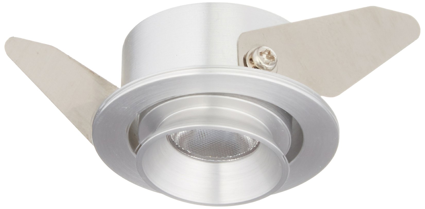 Alico Industries WLE132C32K-0-98 Beacon LED Button in Brushed Aluminum with Adjustable Cowl Under Cabinet/Utility