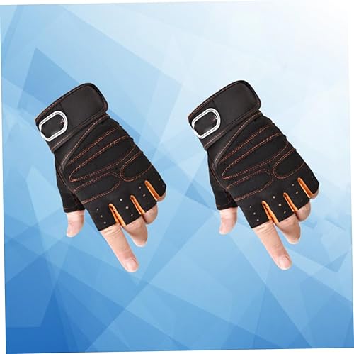 Miniatura 5 de Kisangel 2 Pairs Sport Gloves Gym Gloves Mens Gloves Outdoor Gloves Weight Lifting Gloves Mittens for Men Gloves for Men Motorcycle Gloves Guantes