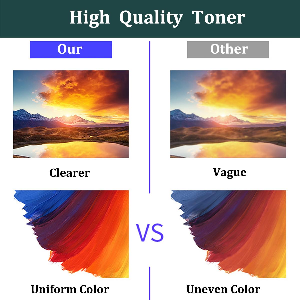 WLZMZXG Cartucho de toner NPG-67 de substituição para Canon NPG-67