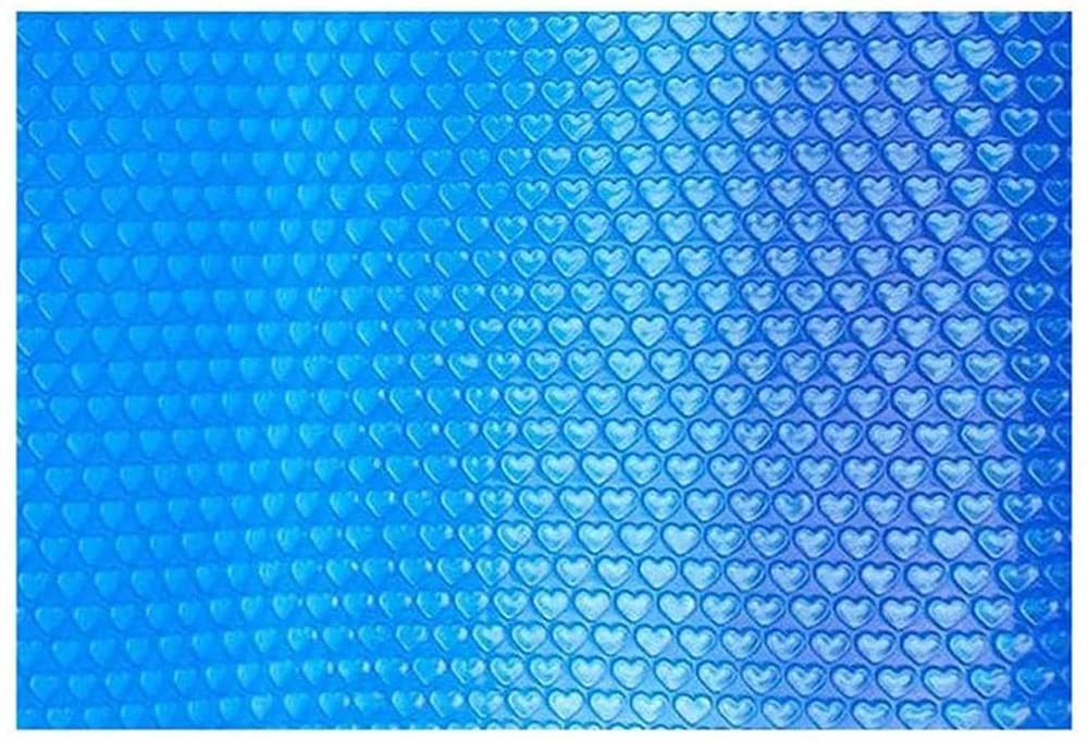 Solar Pool Cover, Round Thermal Pool Cover for Above Ground Pools & Hot Tubs, Bubble Heat Retention Solar Blanket, Swimming Pool Insulation Cover for Lazy Spa, Family Pools (Rectangle 300 * 200cm)