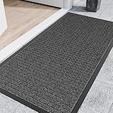 Futurwit Indoor Outdoor Front Door Mats, 72' x 24' Rubber Backing Non Slip Durable Welcome Floor Mats for Patio, Garage Entrance, Stain and Fade Resistant Commercial Doormats for High Traffic
